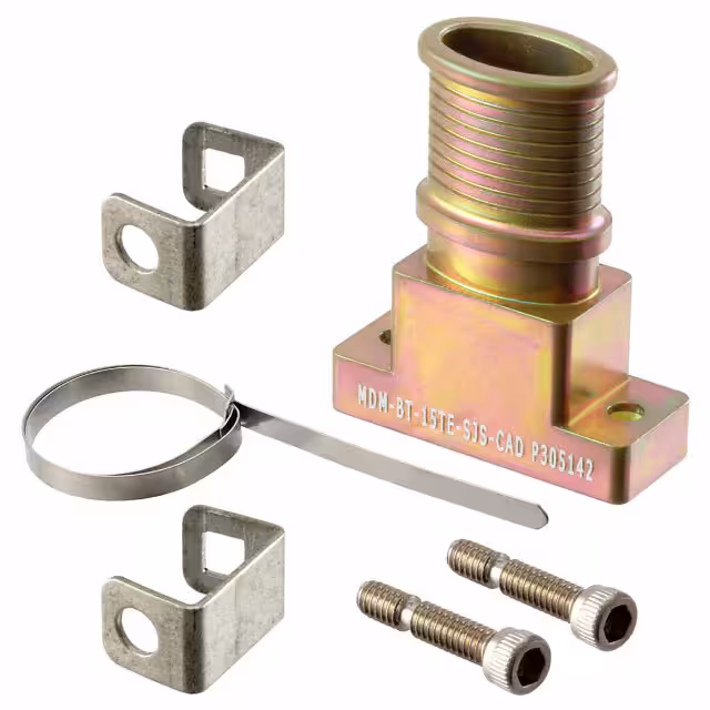 MDM-BT-15TE-SJS-CAD ITT Cannon, LLC  Capots de connecteurs D-Sub en forme de D